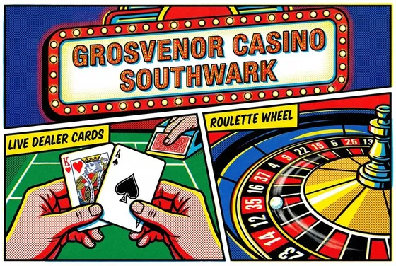 live dealer games at Grosvenor Casino Southwark